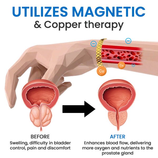 AEXZ™ Magnetic Copper Prostate Band